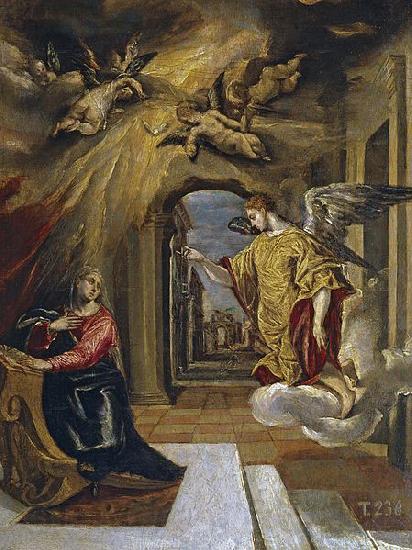El Greco La anunciacion Spain oil painting art